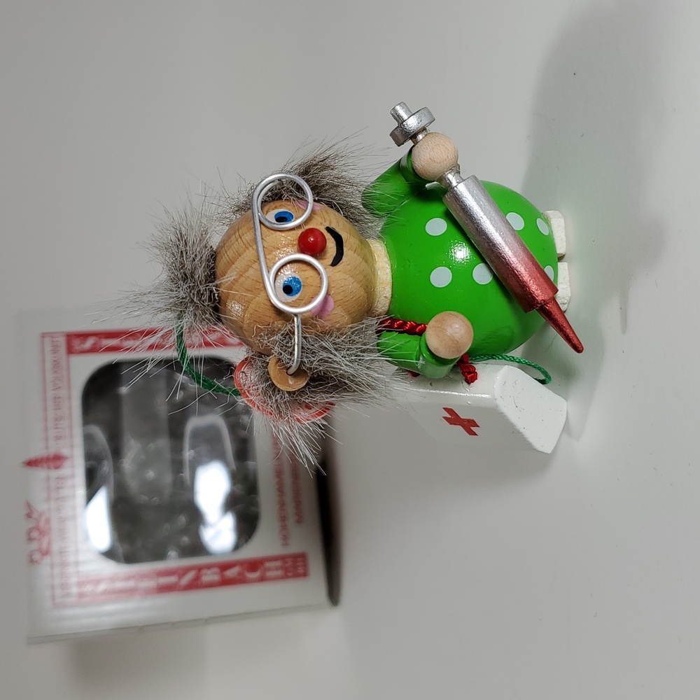 Steinbach "Balding Doctor" Ornament
